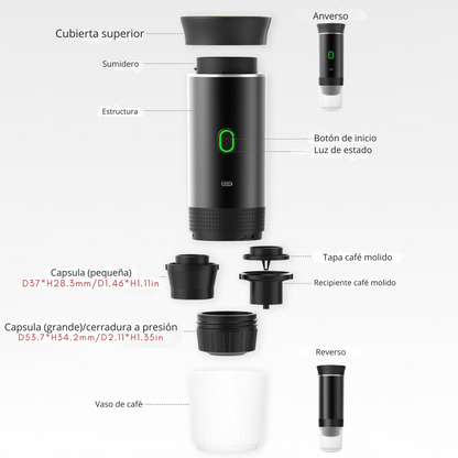 Cafetera Portátil 3 en 1