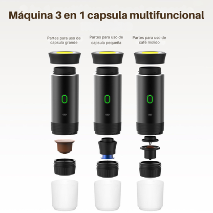 Cafetera Portátil 3 en 1